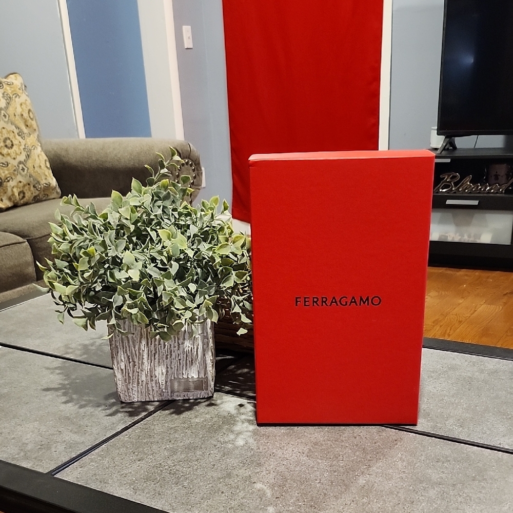 Salvatore Ferragamo Red Shoe Box